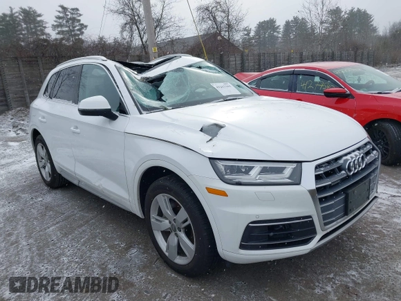 2018 Audi Q5 Premium Plus z VIN WA1BNAFY4J2221775, wystawiony jako IAAI lot #41263161 z przebiegiem 80 892 mil mil oraz . Historia ofert i sprzedaży dostępna na DreamBid. Obrazek 13.