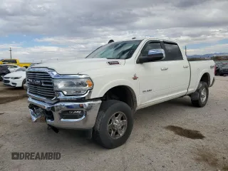 2022 Ram 2500 Laramie with VIN 3C6UR5FL5NG228396, listed as a Copart auction lot 52567385 with 94,460 mi miles and Salvage Title. Bid and sale history available at carsss.com. Image 1.