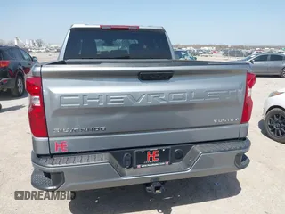 2024 Chevrolet Silverado 1500 Custom with VIN 3GCPABEK4RG279124, listed as a IAAI auction lot 41829561 with 6,743 mi miles and . Bid and sale history available at DreamBid. Image 16.