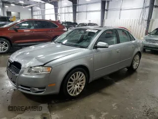 2006 Audi A4 2.0T with VIN WAUDF78EX6A194867, listed as a Copart auction lot 82792104 with 125,919 mi miles and Salvage Title. Bid and sale history available at carsss.com. Image 1.
