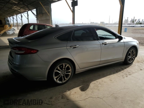 2020 Ford Fusion Titanium with VIN 3FA6P0RU5LR141507, listed as a Copart auction lot 64798205 with 113,216 mi miles and Salvage title. Bid and sale history available at DreamBid. Image 3.
