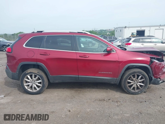 2014 Jeep Cherokee Limited with VIN 1C4PJMDS3EW226813, listed as a IAAI auction lot 42344306 with 161,790 mi miles and . Bid and sale history available at DreamBid. Image 13.
