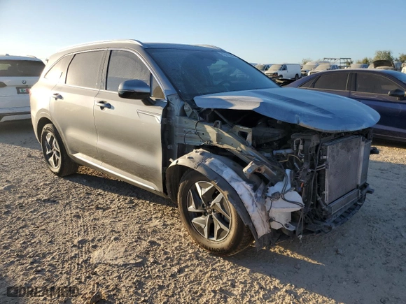 2021 Kia Sorento Hybrid EX with VIN KNDRH4LG6M5054329, listed as a Copart auction lot 76816534 with 102,927 mi miles and Salvage Title. Bid and sale history available at carsss.com. Image 4.