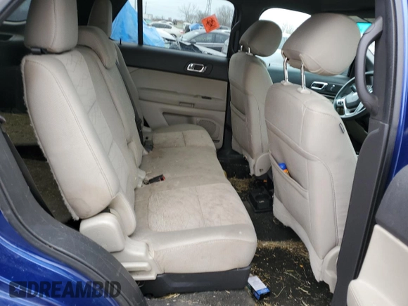 2015 Ford Explorer с VIN 1FM5K8B87FGB01209, выставлен на аукционе Copart как лот 50930365 с пробегом Не указан миль и Списание • Salvage title. История ставок и продаж доступна на DreamBid. Изображение 10.