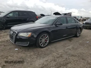 2011 Audi A8 z VIN WAURVAFD1BN005137, wystawiony jako Copart lot #55107265 z przebiegiem 137 613 mil mil oraz Tytuł czysty. Historia ofert i sprzedaży dostępna na DreamBid. Obrazek 1.