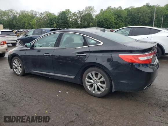 2013 Hyundai Azera with VIN KMHFG4JG2DA224164, listed as a Copart auction lot 58184245 with 206,811 mi miles and Clean title. Bid and sale history available at DreamBid. Image 2.