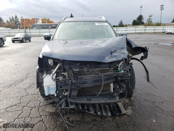2015 Nissan Rogue SL with VIN 5N1AT2MV7FC821502, listed as a Copart auction lot 74986393 with 95,206 mi miles and Salvage Title. Bid and sale history available at carsss.com. Image 5.