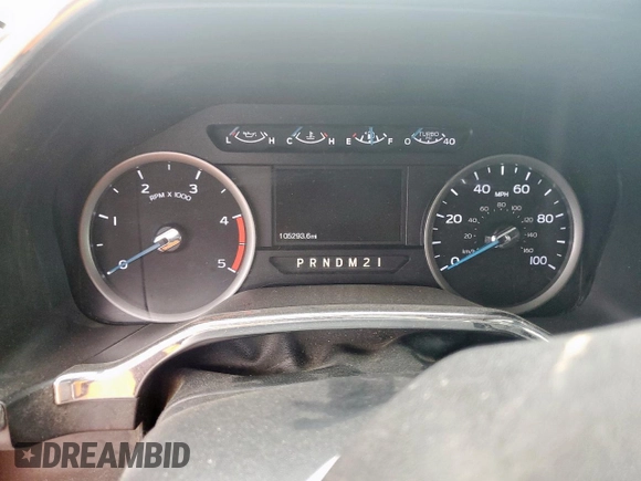 2017 Ford F-250 Lariat with VIN 1FT7W2BT8HED31603, listed as a Copart auction lot 62475025 with 105,293 mi miles and Salvage title. Bid and sale history available at DreamBid. Image 9.
