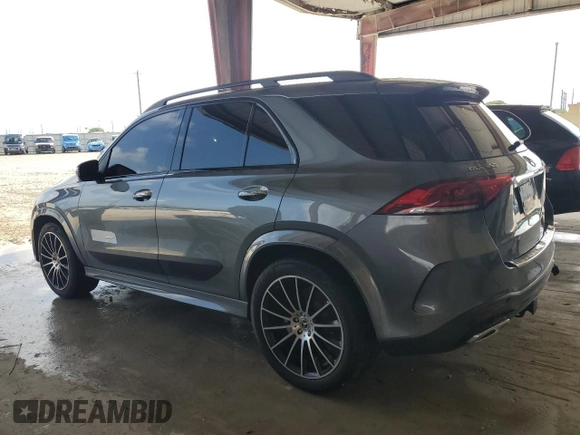 2020 Mercedes-Benz GLE 350 with VIN 4JGFB4KB8LA081544, listed as a Copart auction lot 59855865 with 62,879 mi miles and Non repairable. Bid and sale history available at DreamBid. Image 2.