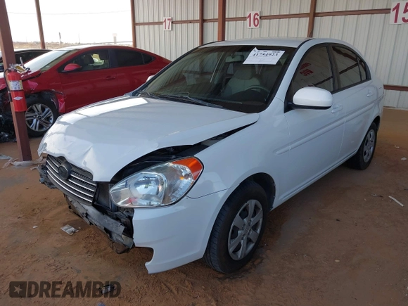 2011 Hyundai Accent GLS with VIN KMHCN4AC2BU537166, listed as a IAAI auction lot 41754923 with 134,660 mi miles and . Bid and sale history available at DreamBid. Image 2.