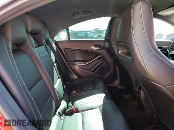 2018 Mercedes-Benz CLA with VIN WDDSJ4EB7JN633189, listed as a Copart auction lot 37712953 with 56,158 mi miles. Bid and sale history available at carsss.com. Image 10.