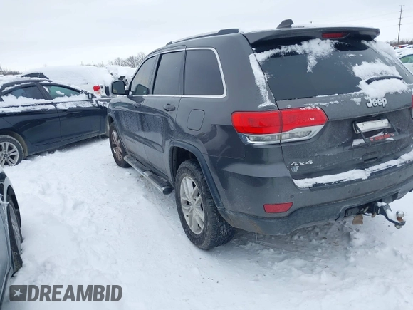 2017 Jeep Grand Cherokee Laredo with VIN 1C4RJFAG6HC682251, listed as a IAAI auction lot 41265168 with 1 mi miles. Bid and sale history available at carsss.com. Image 3.