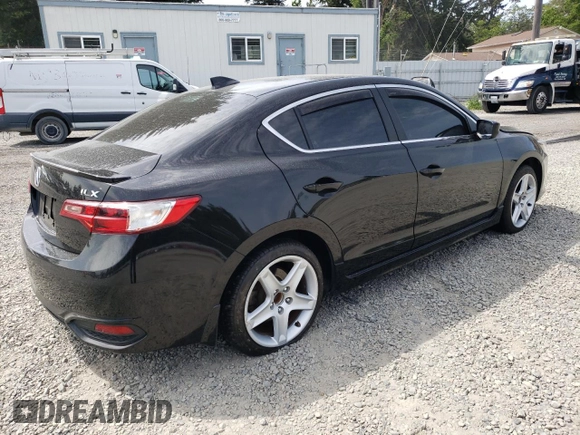 2017 Acura ILX Premium with VIN 19UDE2F81HA008725, listed as a Copart auction lot 53920115 with 92,181 mi miles and Salvage title. Bid and sale history available at DreamBid. Image 3.