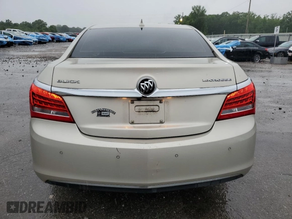 2014 Buick LaCrosse Leather с VIN 1G4GB5GR8EF138766, выставлен на аукционе Copart как лот 57898585 с пробегом 37 536 миль миль и Списание • Salvage title. История ставок и продаж доступна на DreamBid. Изображение 6.