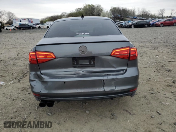 2017 Volkswagen Jetta GLI with VIN 3VW4T7AJ6HM337108, listed as a Copart auction lot 51537905 with 66,823 mi miles and Salvage title. Bid and sale history available at DreamBid. Image 6.