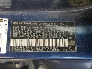 2007 Toyota Corolla CE с VIN 2T1BR32E37C753692, выставлен на аукционе Copart как лот 61019995 с пробегом 166 414 миль миль и Чистый • Clean title. История ставок и продаж доступна на DreamBid. Изображение 13.
