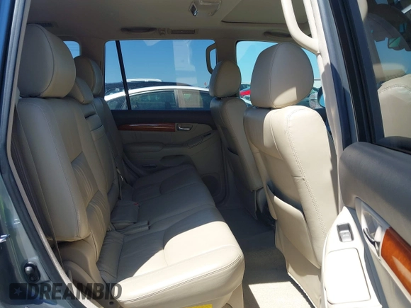 2006 Lexus GX 470 z VIN JTJBT20XX60123321, wystawiony jako IAAI lot #42123307 z przebiegiem 203 340 mil mil oraz . Historia ofert i sprzedaży dostępna na DreamBid. Obrazek 8.