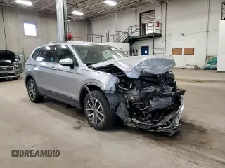 2021 Volkswagen Tiguan S with VIN 3VV0B7AX1MM019479, listed as a Copart auction lot 48524895 with 50,445 mi miles and Salvage Title. Bid and sale history available at DreamBid. Image 11.