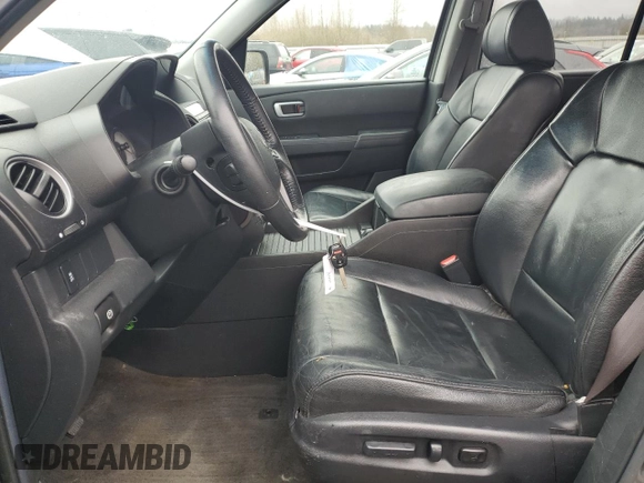 2013 Honda Pilot EX-L with VIN 5FNYF4H62DB050858, listed as a Copart auction lot 45587785 with 177,775 mi miles and Salvage Title. Bid and sale history available at carsss.com. Image 7.