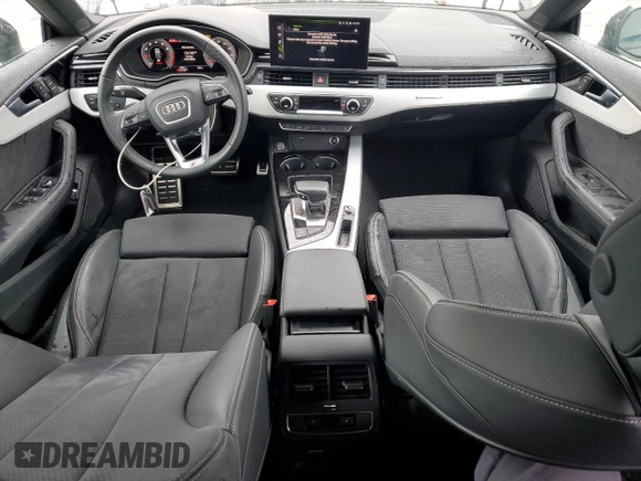 2023 Audi A5 Sportback S line Premium Plus z VIN WAUFACF51PA066103, wystawiony jako Copart lot #50903395 z przebiegiem 3 497 mil mil oraz Szkoda całkowita • Salvage title. Historia ofert i sprzedaży dostępna na DreamBid. Obrazek 8.