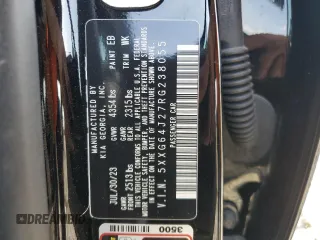 2024 Kia K5 GT-Line z VIN 5XXG64J27RG238055, wystawiony jako Copart lot #55155195 z przebiegiem 13 051 mil mil oraz Szkoda całkowita • Salvage title. Historia ofert i sprzedaży dostępna na DreamBid. Obrazek 13.
