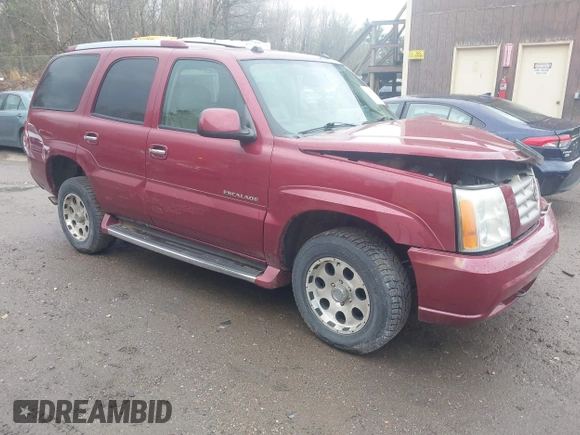 2004 Cadillac Escalade z VIN 1GYEK63N24R186095, wystawiony jako IAAI lot #42175258 z przebiegiem 172 342 mil mil oraz . Historia ofert i sprzedaży dostępna na DreamBid. Obrazek 1.
