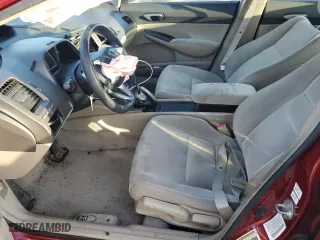 2010 Honda Civic Sdn LX with VIN 2HGFA1F55AH577203, listed as a Copart auction lot 53259215 with 179,834 mi miles and Salvage Title. Bid and sale history available at carsss.com. Image 7.