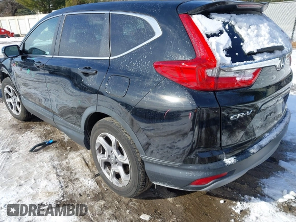 2019 Honda CR-V EX with VIN 7FARW2H59KE049921, listed as a IAAI auction lot 41366936 with 69,325 mi miles. Bid and sale history available at carsss.com. Image 3.