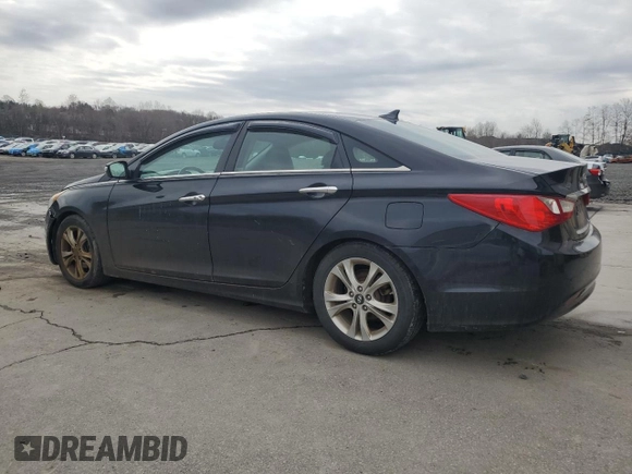 2011 Hyundai Sonata Limited with VIN 5NPEC4AC7BH211201, listed as a Copart auction lot 52184175 with 199,806 mi miles and Salvage Title. Bid and sale history available at DreamBid. Image 2.