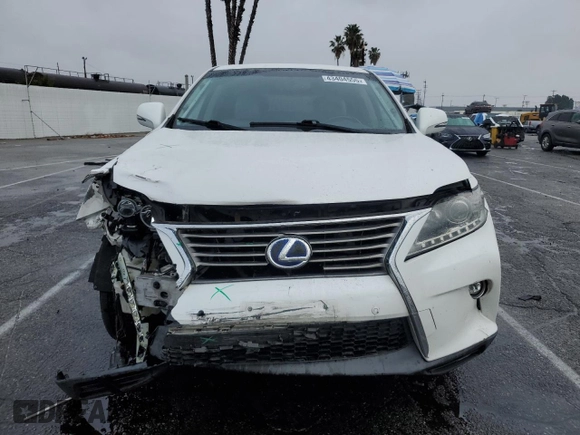 2015 Lexus RX 450h with VIN 2T2ZB1BAXFC004029, listed as a Copart auction lot 43404555 with 152,635 mi miles and Salvage Title. Bid and sale history available at DreamBid. Image 5.