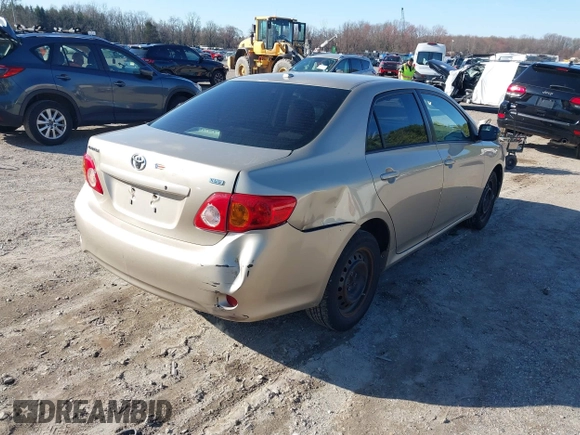 2009 Toyota Corolla with VIN 1NXBU40E69Z003339, listed as a IAAI auction lot 41830174 with 251,354 mi miles. Bid and sale history available at carsss.com. Image 4.
