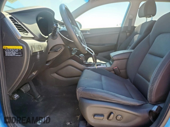 2018 Hyundai Tucson SEL with VIN KM8J3CA40JU642383, listed as a Copart auction lot 57391165 with 179,259 mi miles and Salvage title. Bid and sale history available at DreamBid. Image 7.