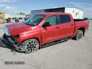 2020 Toyota Tundra SR5 with VIN 5TFEY5F15LX258280, listed as a Copart auction lot 64144865 with 72,644 mi miles and Salvage title. Bid and sale history available at DreamBid. Image 1.