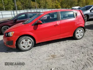 2014 Chevrolet Sonic LS with VIN 1G1JB6SH9E4234179, listed as a Copart auction lot 74978584 with 66,774 mi miles and Salvage title. Bid and sale history available at DreamBid. Image 1.