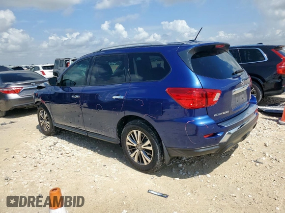 2018 Nissan Pathfinder SL with VIN 5N1DR2MN3JC678973, listed as a Copart auction lot 63360515 with 90,063 mi miles and Salvage title. Bid and sale history available at DreamBid. Image 2.