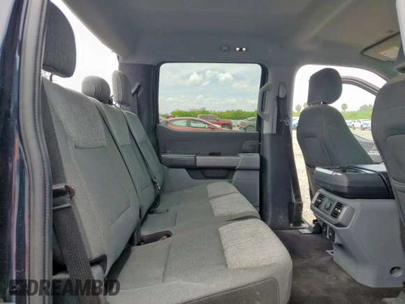 2021 Ford F-150 XL with VIN 1FTFW1E80MFA32611, listed as a Copart auction lot 61899255 with 98,278 mi miles and Salvage title. Bid and sale history available at DreamBid. Image 10.