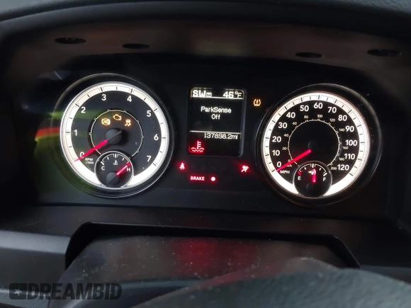 2017 Ram 1500 Express with VIN 1C6RR7FT0HS551785, listed as a IAAI auction lot 41530427 with 137,898 mi miles. Bid and sale history available at carsss.com. Image 7.
