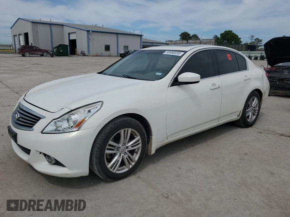 2011 Infiniti G37 Journey with VIN JN1CV6AP8BM304785, listed as a Copart auction lot 55958335 with 194,311 mi miles and Clean Title. Bid and sale history available at DreamBid. Image 1.