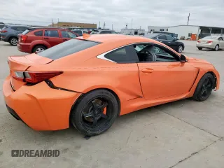 2015 Lexus RC F F z VIN JTHHP5BC5F5003957, wystawiony jako Copart lot #45587535 z przebiegiem Nie podano mil oraz Szkody całkowita. Historia ofert i sprzedaży dostępna na DreamBid. Obrazek 3.