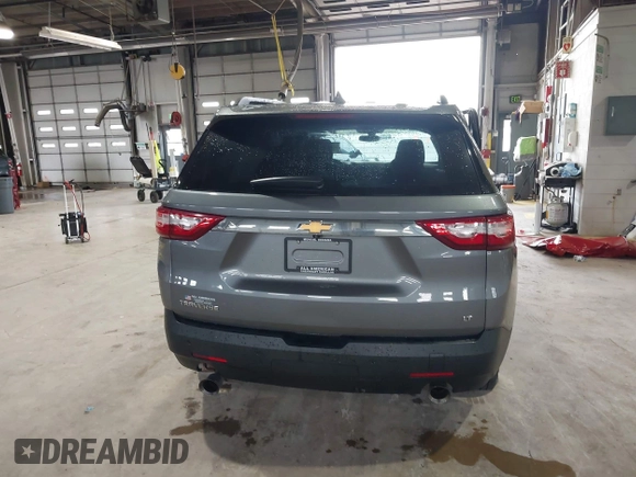 2021 Chevrolet Traverse LT Cloth with VIN 1GNERGKW3MJ198506, listed as a IAAI auction lot 42117506 with 56,659 mi miles and . Bid and sale history available at DreamBid. Image 16.