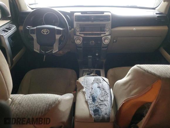 2012 Toyota 4Runner SR5 with VIN JTEBU5JR7C5102714, listed as a Copart auction lot 57055825 with 227,904 mi miles and Salvage title. Bid and sale history available at DreamBid. Image 8.