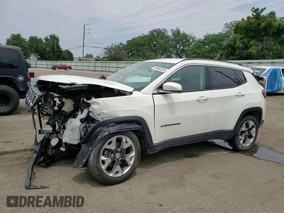 2019 Jeep Compass Limited z VIN 3C4NJDCB7KT620292, wystawiony jako Copart lot #65454205 z przebiegiem 65 431 mil mil oraz Szkoda całkowita • Salvage title. Historia ofert i sprzedaży dostępna na DreamBid. Obrazek 14.