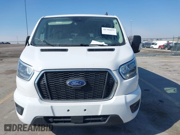 2023 Ford Transit Passenger XL with VIN 1FBAX2YG7PKA45159, listed as a IAAI auction lot 41702053 with 41,826 mi miles and . Bid and sale history available at DreamBid. Image 12.