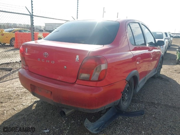 2001 Toyota ECHO with VIN JTDBT123810179774, listed as a IAAI auction lot 41913706 with NaN miles. Bid and sale history available at carsss.com. Image 4.