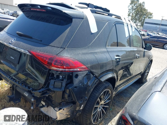 2021 Mercedes-Benz GLE 350 with VIN 4JGFB4JB9MA306508, listed as a IAAI auction lot 42043574 with 31,253 mi miles and . Bid and sale history available at DreamBid. Image 4.