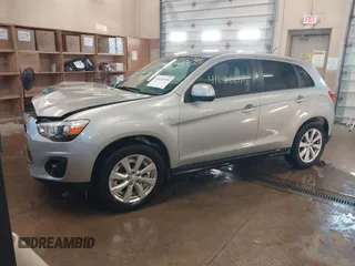 2015 Mitsubishi Outlander Sport ES with VIN 4A4AR3AU3FE039943, listed as a IAAI auction lot 41626095 with 142,610 mi miles. Bid and sale history available at carsss.com. Image 2.