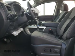 2024 Nissan Titan SV with VIN 1N6AA1EF5RN116182, listed as a Copart auction lot 59593725 with 14,201 mi miles and Salvage title. Bid and sale history available at DreamBid. Image 7.