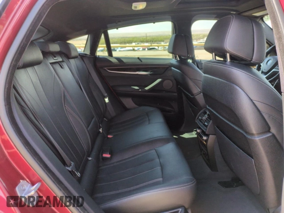 2018 BMW X6 xDrive50i with VIN 5UXKU6C54J0Z66522, listed as a Copart auction lot 50924585 with 49,359 mi miles and Salvage Title. Bid and sale history available at carsss.com. Image 11.