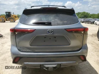 2021 Toyota Highlander Hybrid Limited with VIN 5TDXBRCH7MS065638, listed as a Copart auction lot 56914045 with 56,297 mi miles and Salvage title. Bid and sale history available at DreamBid. Image 6.