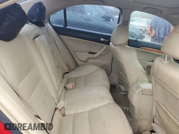 2005 Acura TSX with VIN JH4CL96825C032653, listed as a Copart auction lot 51695135 with 195,182 mi miles and Salvage Title. Bid and sale history available at DreamBid. Image 10.
